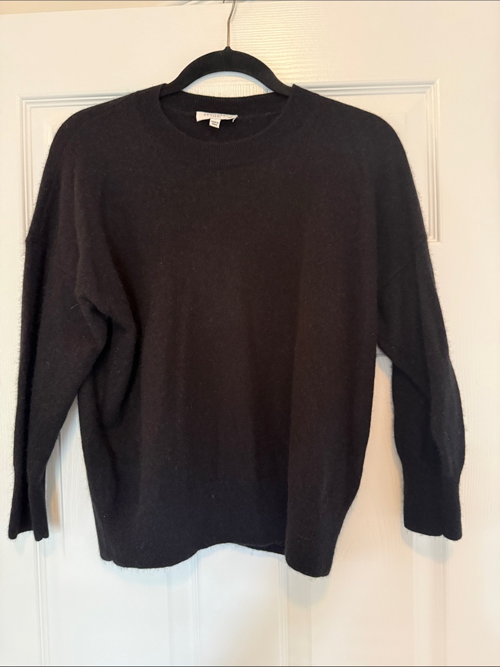 Equipment Classic Black Crewneck women’s Sweater